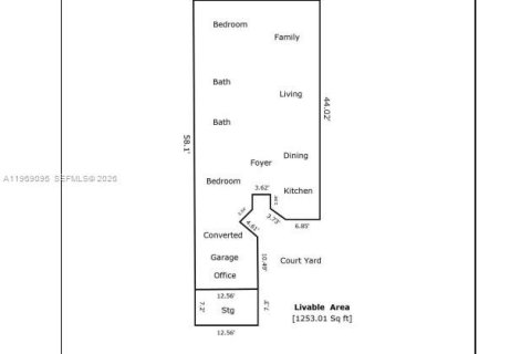 Townhouse in Miami, Florida 3 bedrooms, 116.41 sq.m. № 2029993 - photo 24