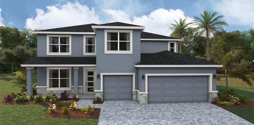 House in Parrish, Florida 4 bedrooms, 304.53 sq.m. № 2111481