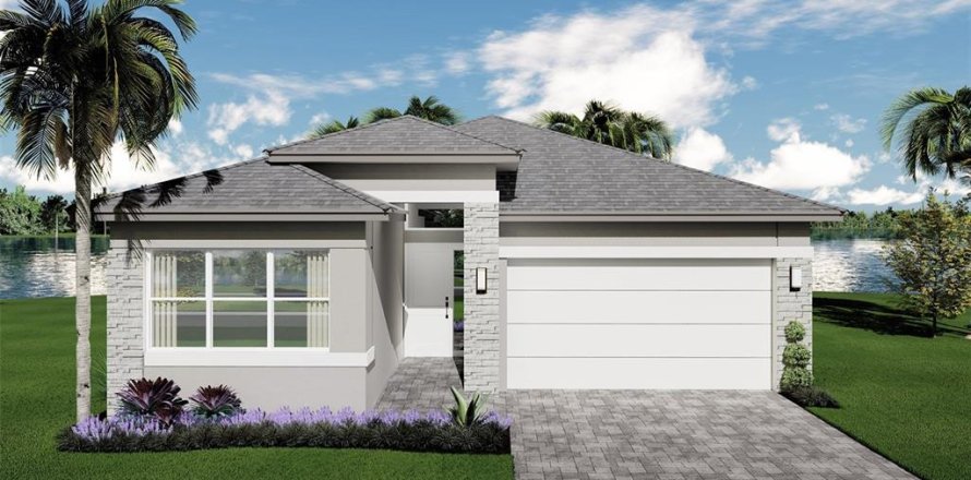 House in Wesley Chapel, Florida 2 bedrooms, 169.73 sq.m. № 1690683