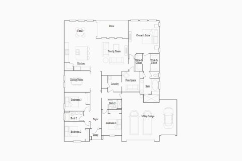 House floor plan «282SQM AVILA», 4 bedrooms in CORDOBA