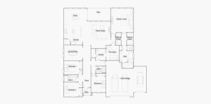 Casa en CORDOBA en Lutz, Florida 4 dormitorios, 282 m2 № 203830