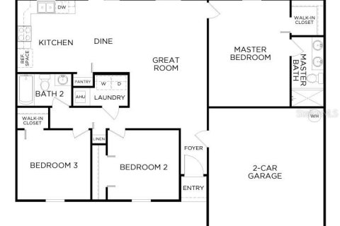 House in DeLand, Florida 3 bedrooms, 118.26 sq.m. № 1540604 - photo 3