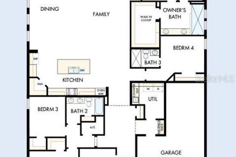 Villa ou maison à vendre à Sarasota, Floride: 4 chambres, 250.56 m2 № 2354842 - photo 3