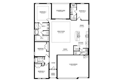 Casa en venta en Land O' Lakes, Florida, 4 dormitorios, 220.36 m2 № 1788177 - foto 13