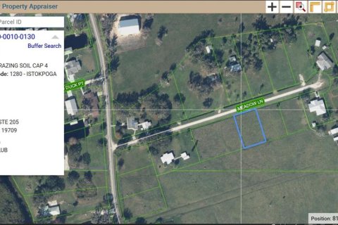 Terreno en venta en Lorida, Florida № 1909163 - foto 1