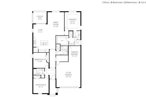 House in Apopka, Florida 3 bedrooms, 175.86 sq.m. № 2207319 - photo 2