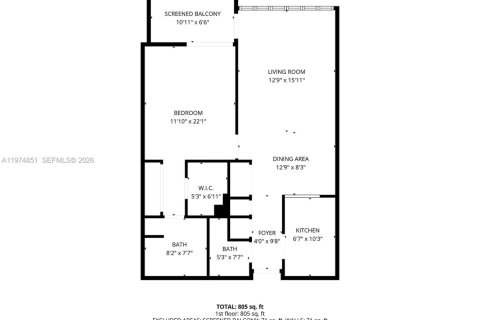 Copropriété à louer à Weston, Floride: 1 chambre, 78.5 m2 № 2048508 - photo 29