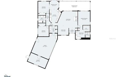 House in Homosassa, Florida 3 bedrooms, 175.59 sq.m. № 2199931 - photo 7