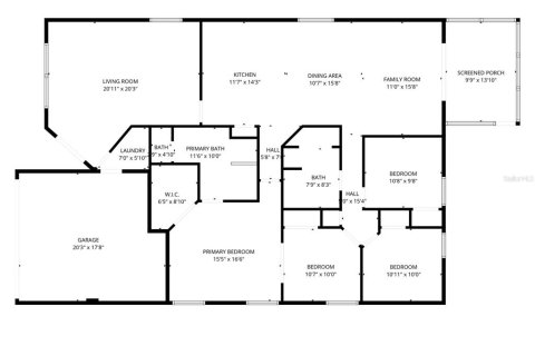 Villa ou maison à vendre à Davenport, Floride: 4 chambres, 176.24 m2 № 2101127 - photo 4