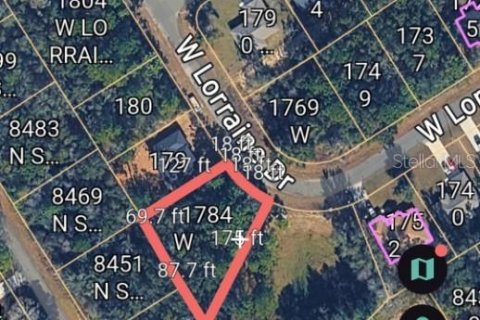 Land in Citrus Springs, Florida № 2211657
