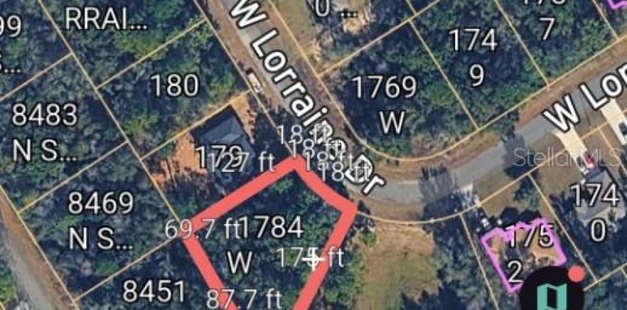 Land in Citrus Springs, Florida № 2211657