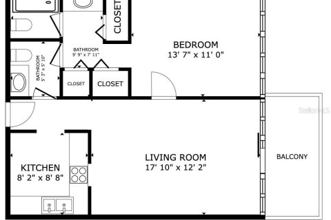 Condo in Venice, Florida, 1 bedroom  № 2091638 - photo 23