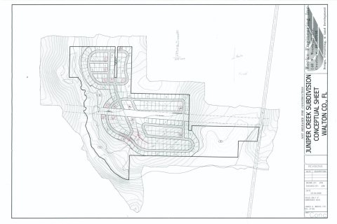 Terreno en venta en De Funiak Springs, Florida № 558950 - foto 1