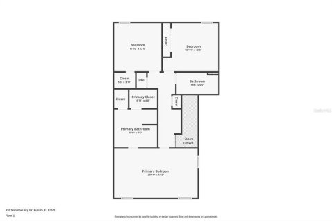 Casa en venta en Ruskin, Florida, 3 dormitorios, 171.4 m2 № 1905017 - foto 14