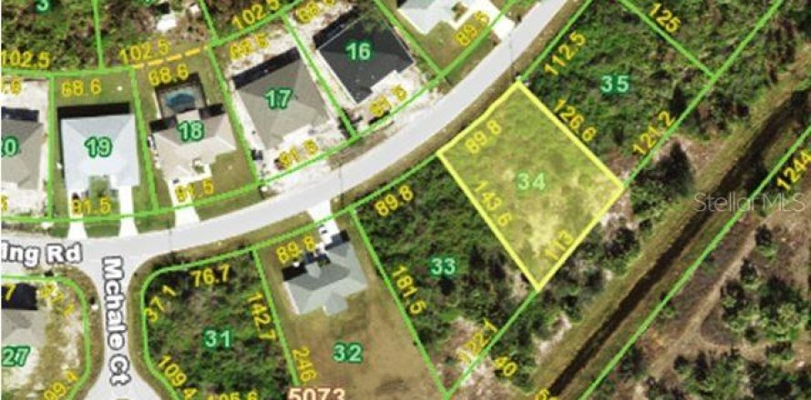 Terreno en Port Charlotte, Florida № 1721631