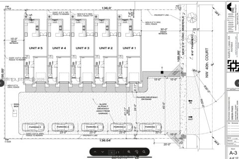 Снять в аренду таунхаус в Окленд-Парк, Флорида 3 спальни, № 2063702 - фото 7