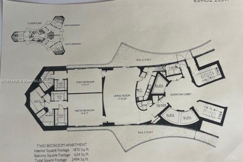 Copropriété à vendre à Miami, Floride: 2 chambres, 163.79 m2 № 1970378 - photo 3