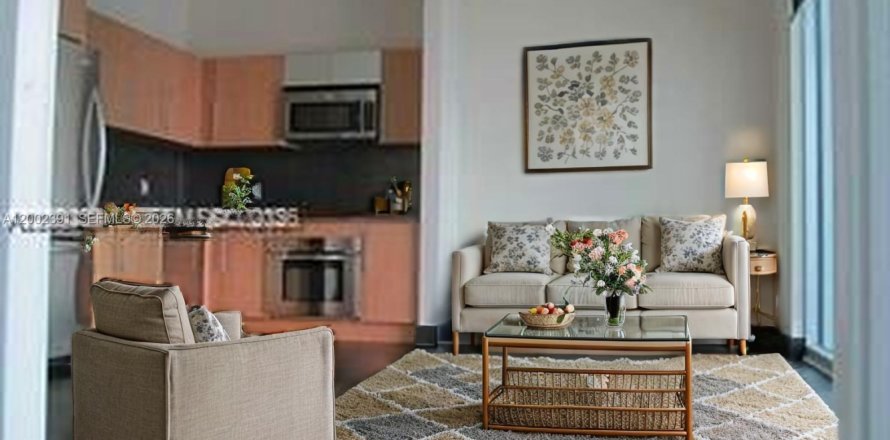 Condominio en Miami, Florida, 1 dormitorio  № 2066808