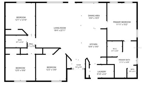 House in Kissimmee, Florida 4 bedrooms, 168.06 sq.m. № 2221298 - photo 2