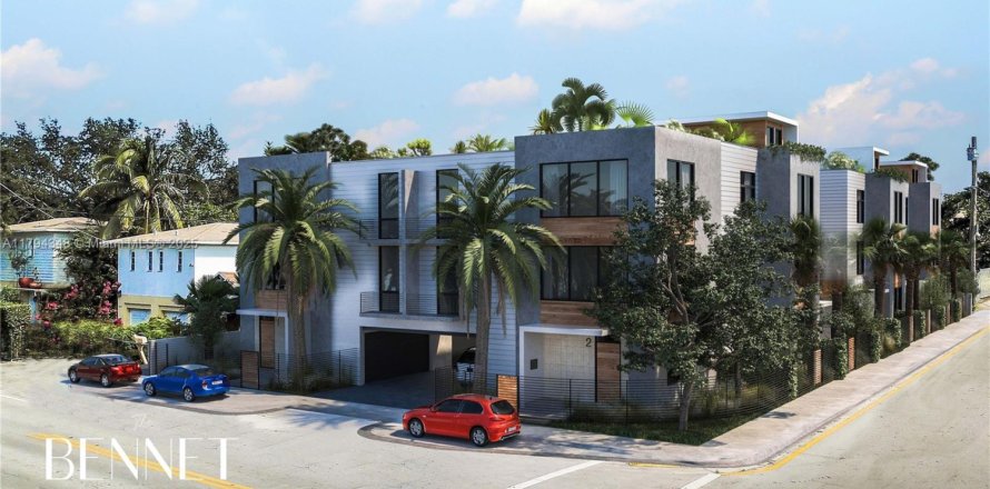 Adosado en Miami, Florida 3 dormitorios, 174.66 m2 № 1863995