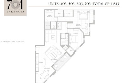 Condominio en alquiler en Coral Gables, Florida, 2 dormitorios, 152.64 m2 № 2022612 - foto 20