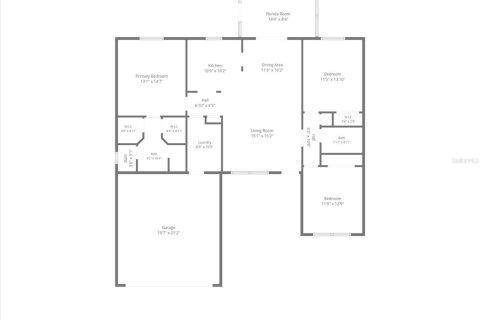 House in The Villages, Florida 3 bedrooms, 129.32 sq.m. № 2295087 - photo 30