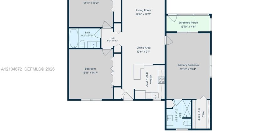 Condo à Davie, Floride, 3 chambres  № 2413137