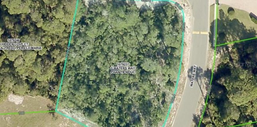 Terreno en Weeki Wachee, Florida № 1765602
