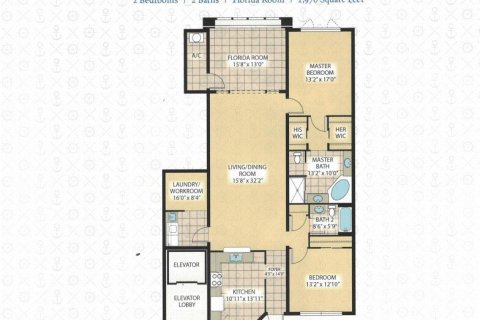 Copropriété à vendre à Fort Pierce, Floride: 2 chambres, 184.78 m2 № 1096231 - photo 1