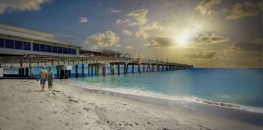 Кондоминиум с 1 спальней в Дания-Бич, Флорида № 2004825