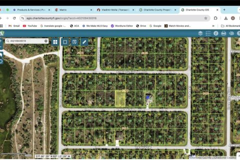 Land in Port Charlotte, Florida № 2160045