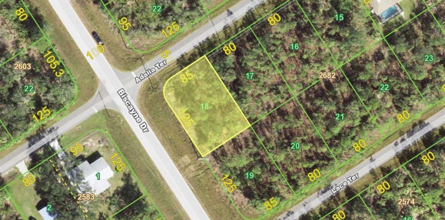 Land in Port Charlotte, Florida № 2212756