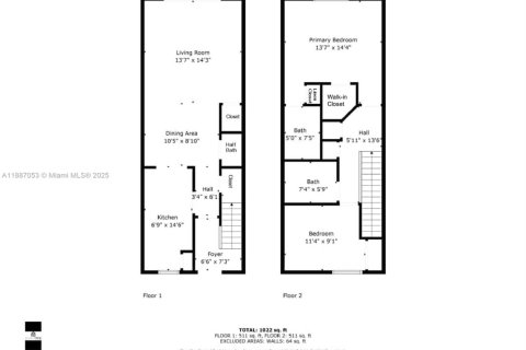 Casa en venta en Miramar, Florida, 2 dormitorios, 104.05 m2 № 1941472 - foto 3