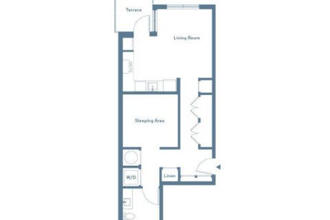 Apartamento en alquiler en West Palm Beach, Florida, 58.71 m2 № 1224614 - foto 1