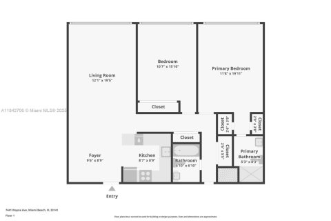 Condo in Miami Beach, Florida, 2 bedrooms  № 1836238 - photo 16