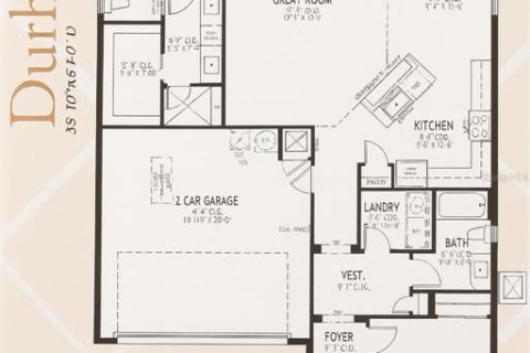 House in Vero Beach, Florida 3 bedrooms, 149.02 sq.m. № 1919080 - photo 27