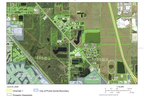 Terrain à Punta Gorda, Floride № 2148290