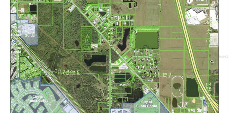 Terrain à Punta Gorda, Floride № 2148290
