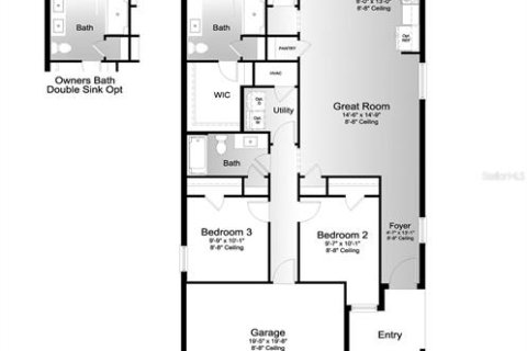 Купить виллу или дом в Парриш, Флорида 9 комнат, 130.06м2, № 1908767 - фото 16