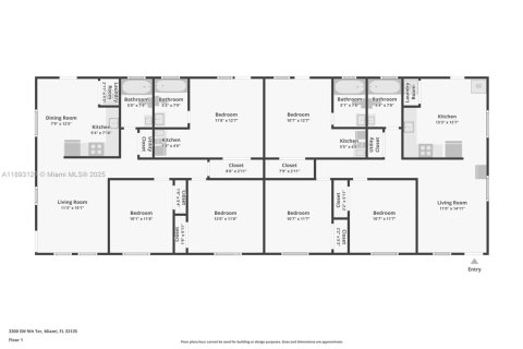 Купить коммерческую недвижимость в Майами, Флорида 206.24м2, № 1947306 - фото 25