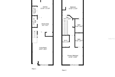 Condominio en venta en Gainesville, Florida, 2 dormitorios, 109.25 m2 № 1903080 - foto 23