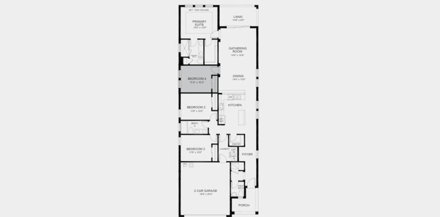 Touwnhouse à PALMERO à Nokomis, Floride 4 chambres, 166 m2 № 147049