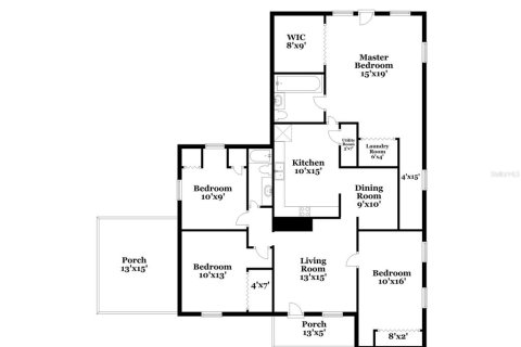 Casa en alquiler en Tampa, Florida, 4 dormitorios, 139.45 m2 № 1771123 - foto 15