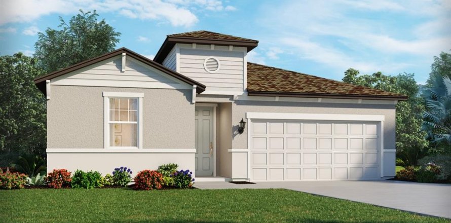 House in Palmetto, Florida 4 bedrooms, 177.26 sq.m. № 1916934