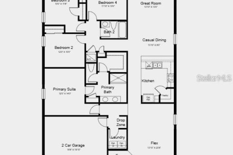 Villa ou maison à louer à Lakeland, Floride: 4 chambres, 183.39 m2 № 1886994 - photo 3