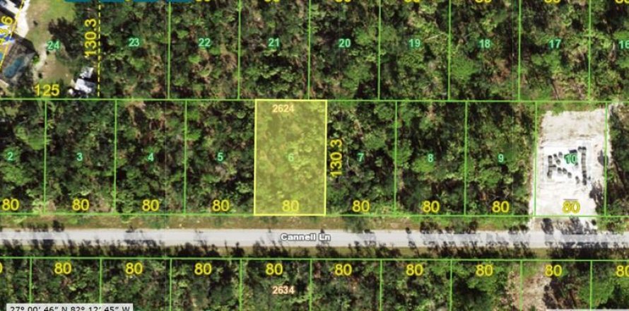 Terrain à Port Charlotte, Floride № 2235205