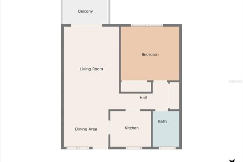 Condo in Bradenton, Florida, 1 bedroom  № 1568127 - photo 4