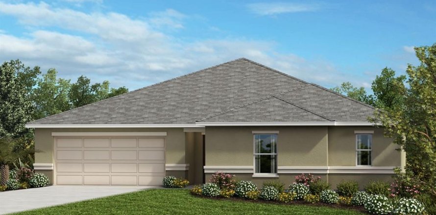House in Leesburg, Florida 4 bedrooms, 217.58 sq.m. № 1872782