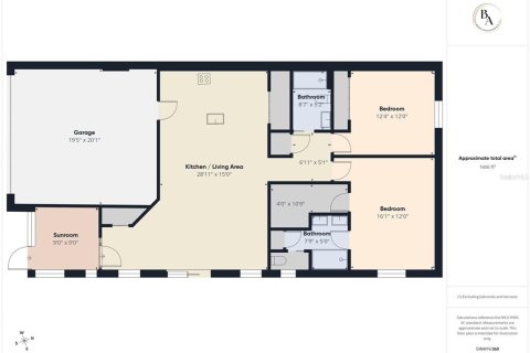 House in The Villages, Florida 2 bedrooms, 111.76 sq.m. № 2393844 - photo 21