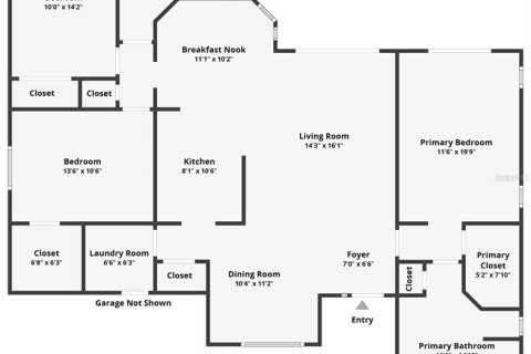 Villa ou maison à vendre à Dunnellon, Floride: 3 chambres, 155.61 m2 № 2319069 - photo 23